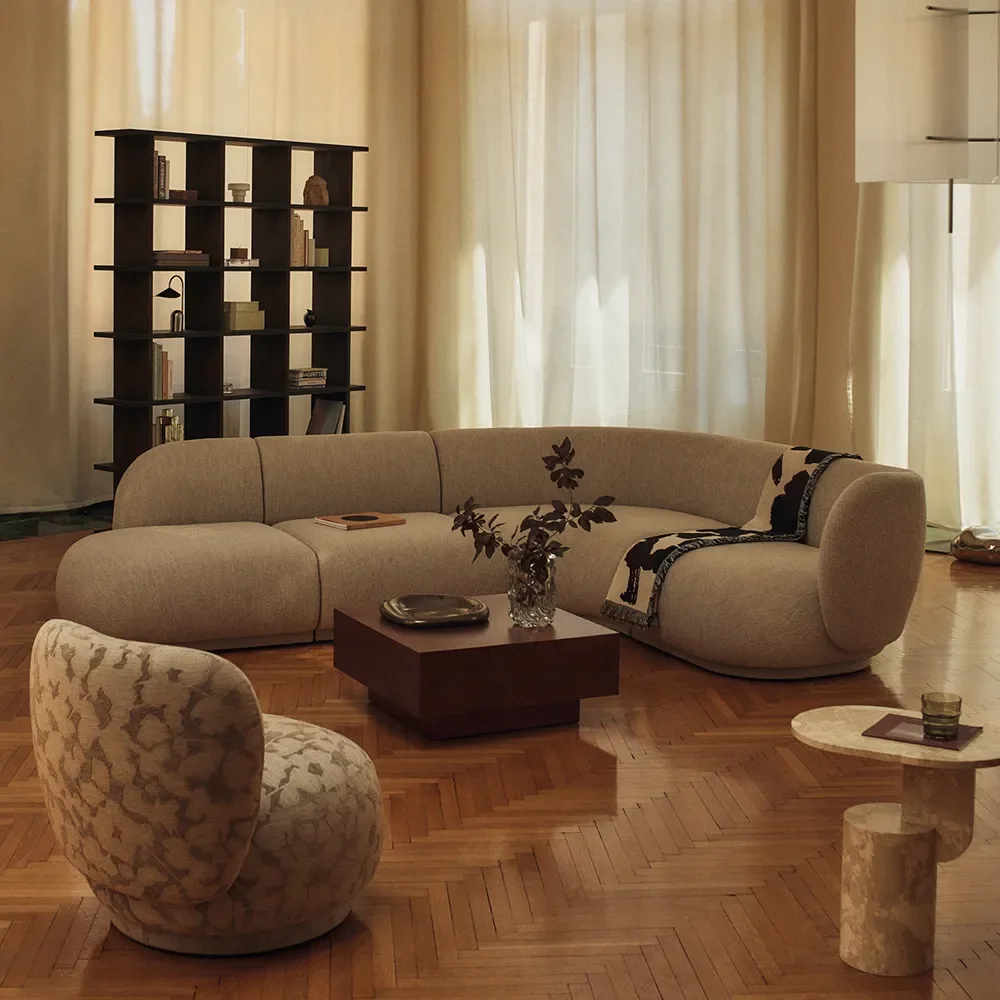 Beistelltisch aus Marmor Insert