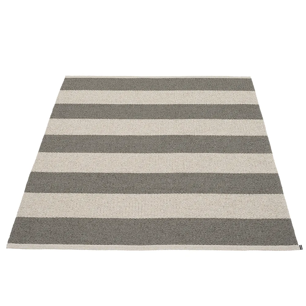 Bob Teppich Charcoal/Linen 140 x 180 cm