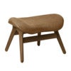 A Conversation Piece Ottoman Fußhocker Dark Oak/Sugar Brown