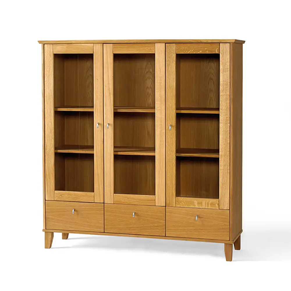 Ekliden Vitrin 137 cm Eiche geölt