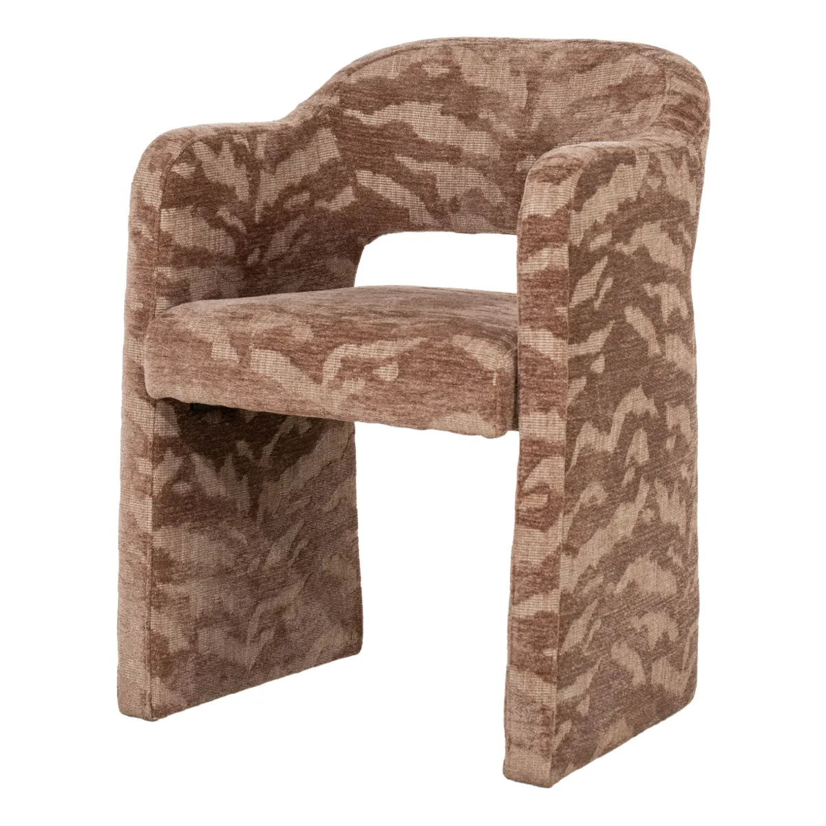 Salon 58,5x57x79,5 cm Metall, Schaumstoff & Stoff Rosa