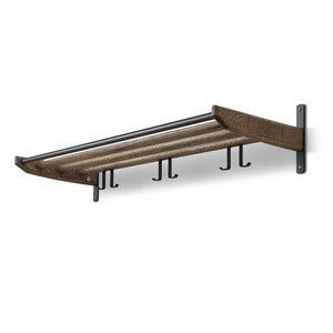 Cora Hutablage 90 cm Eiche geräuchert