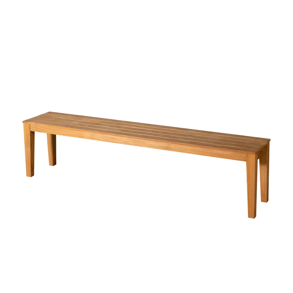 Gunnaröd Bank Teak inkl. Kissen Beige