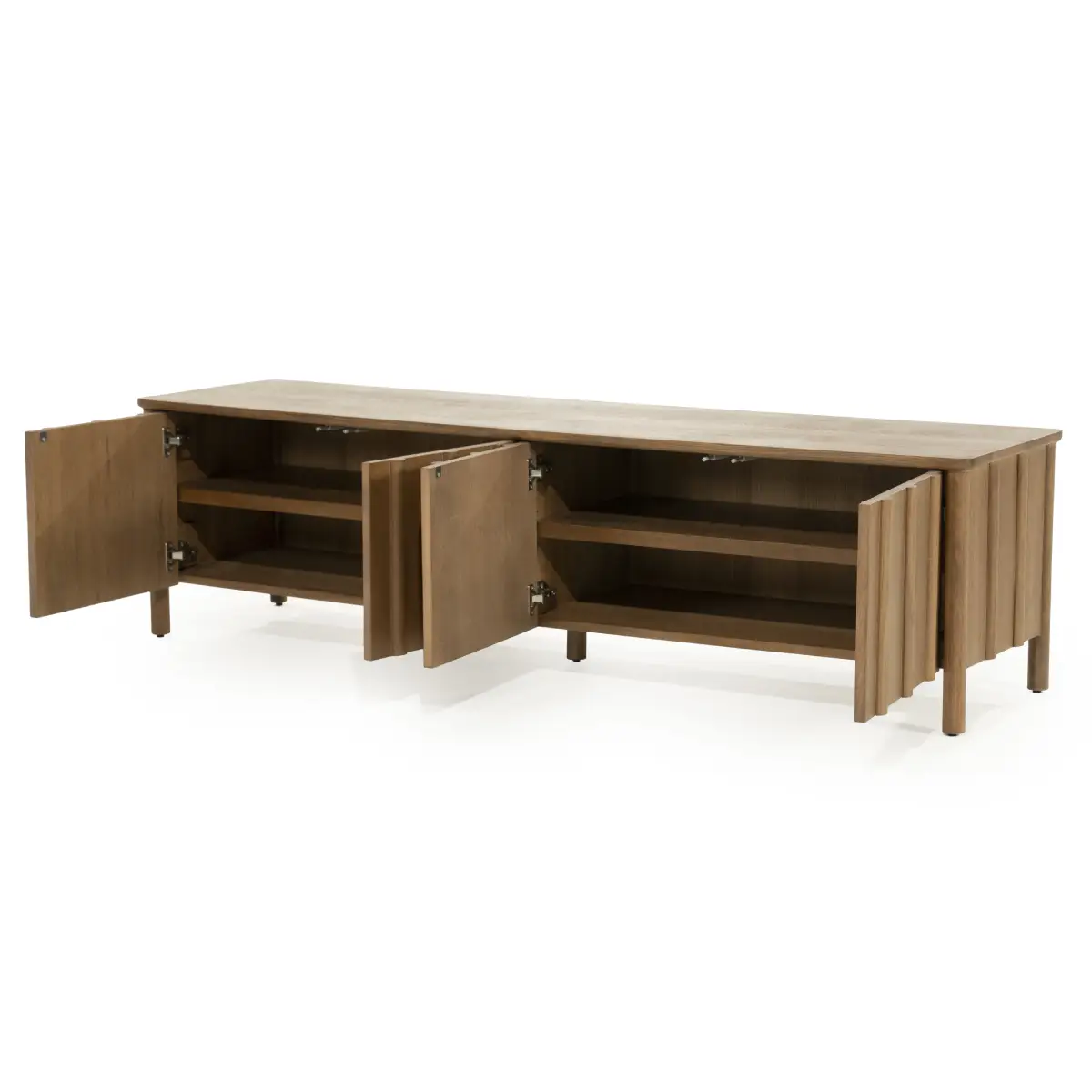 Jake 4 drs. TV-Schrank - braun