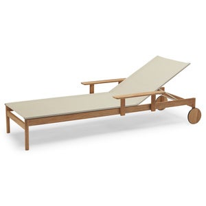 Pelagus Sonnenliege Armlehne Teak