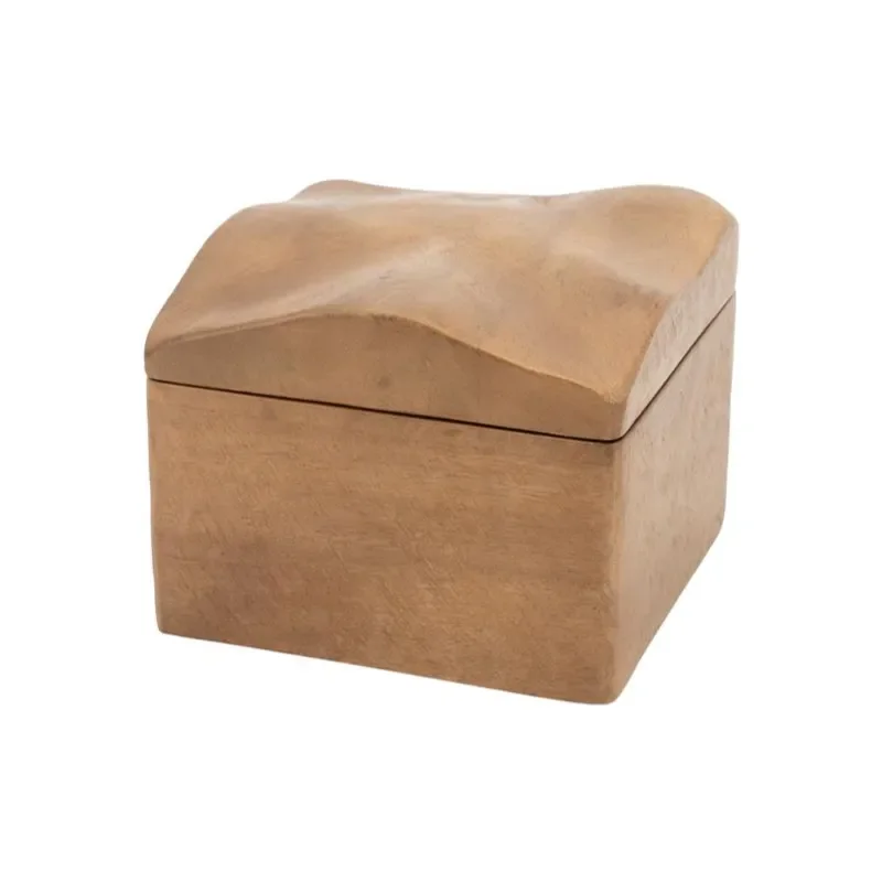 Hako small 15x15x12 cm Mangoholz Braun