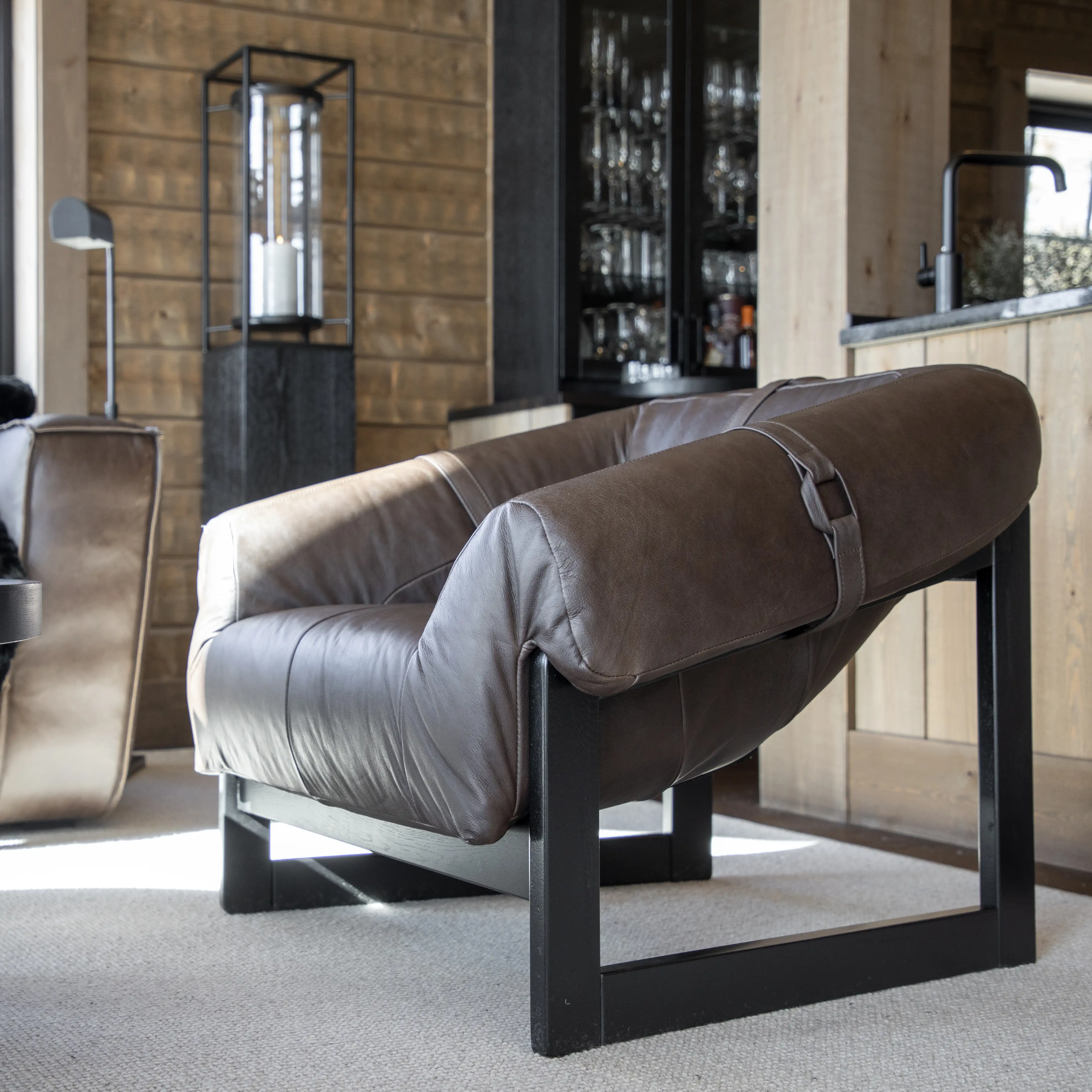 Lounge-Sessel Lee braun