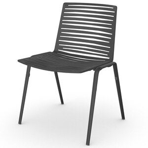 Zebra Esszimmerstuhl Dunkelblau