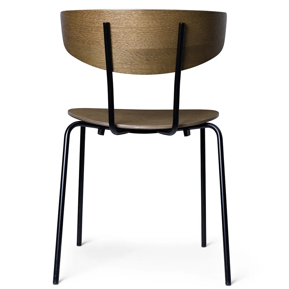 Herman Esszimmerstuhl - Dark Stained Oak