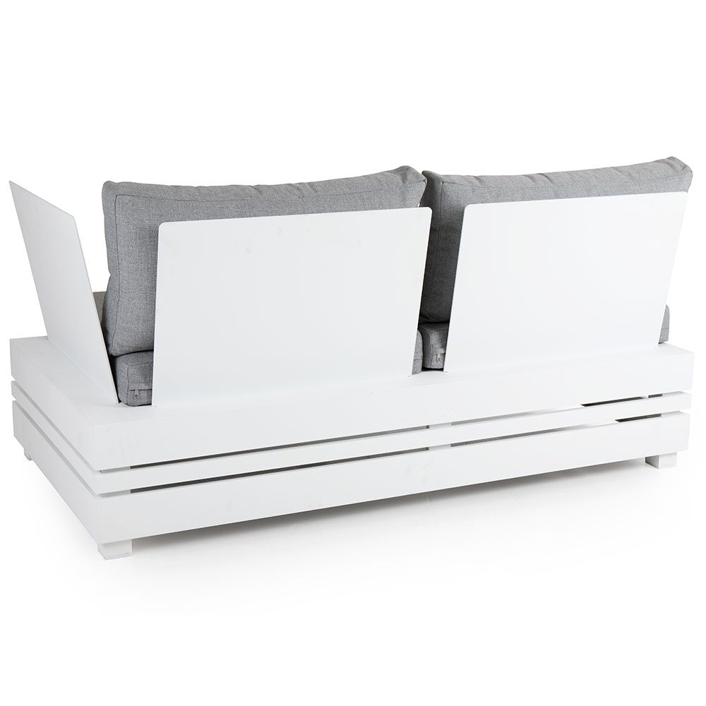 Ambon-Finish weiß/perlgrau