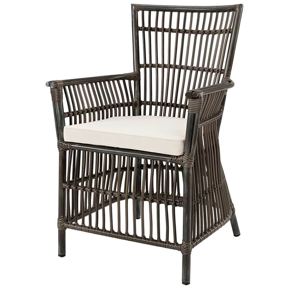 Sessel Modest Künstliches Rattan Grau