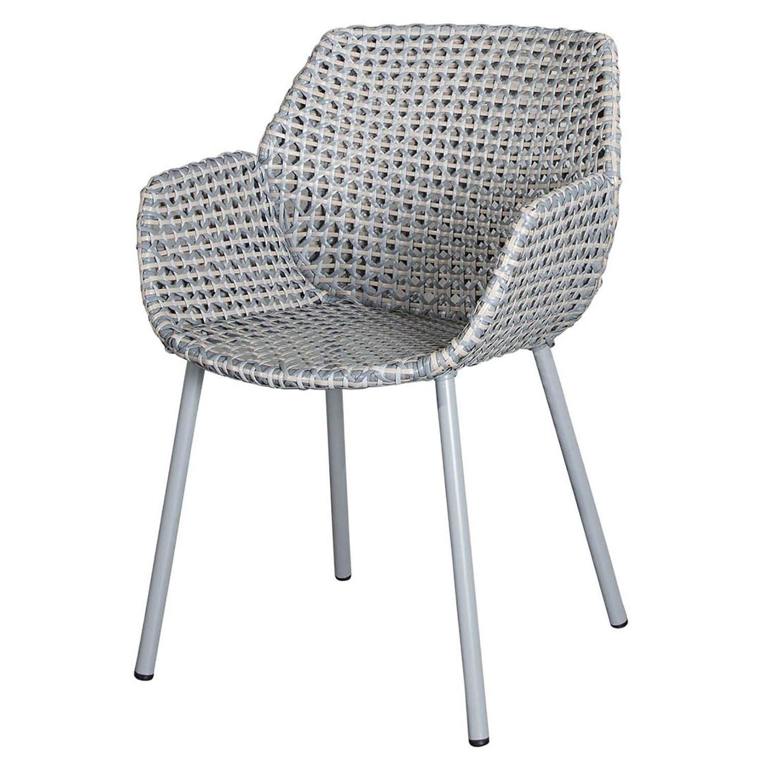 Vibe Esszimmerstuhl Grau/Bordeaux