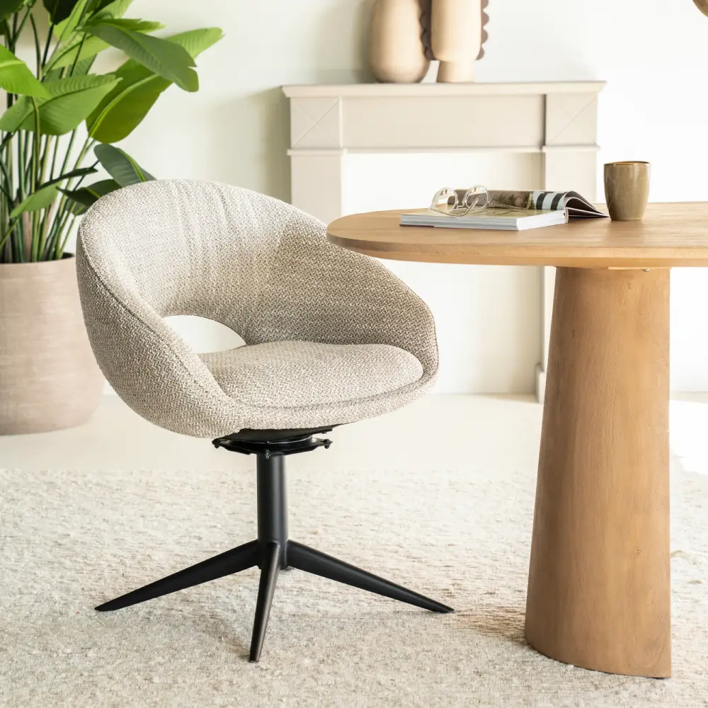 Nol Stuhl - beige Tova