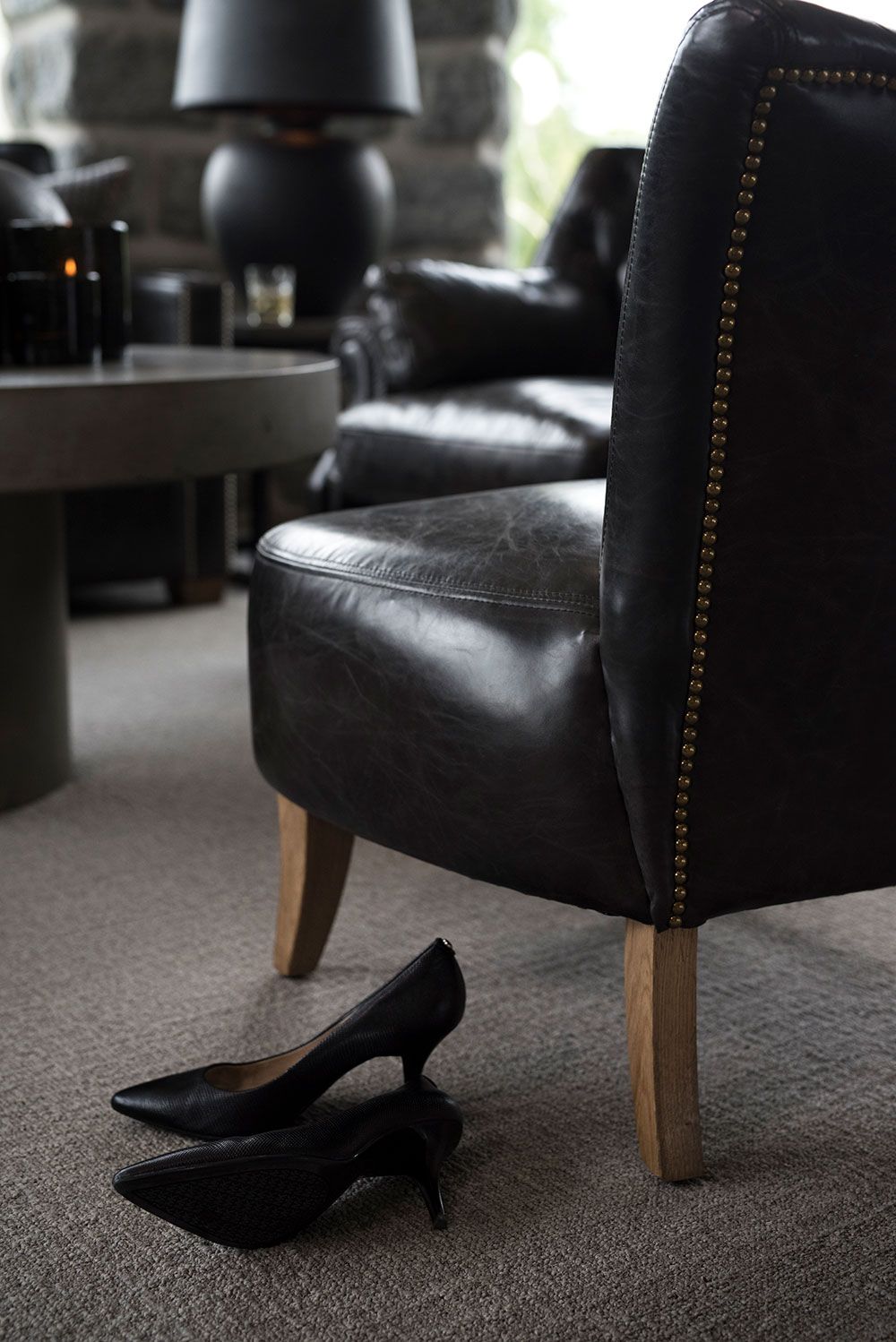 Regent Couchtisch Ø120 Beton