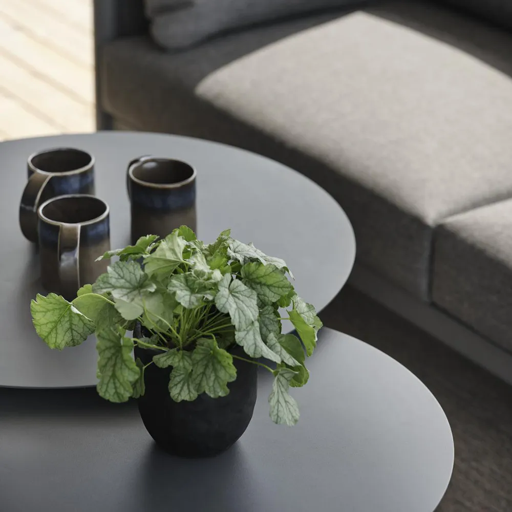 Mill couchtisch Groß 75 cm Anthracite