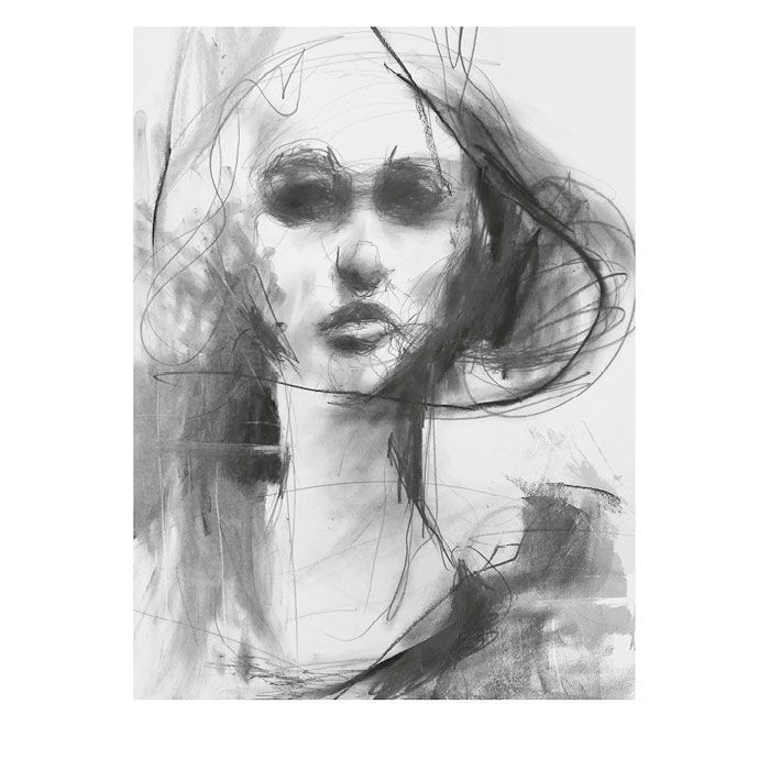 Anna Bülow poster Face 4 50x70 cm 