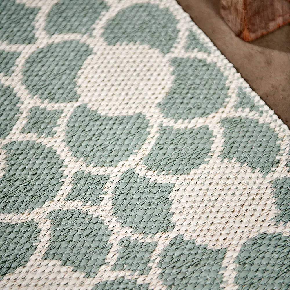 Anya teppich Misty Mint/Vanilla 70 x 100 cm