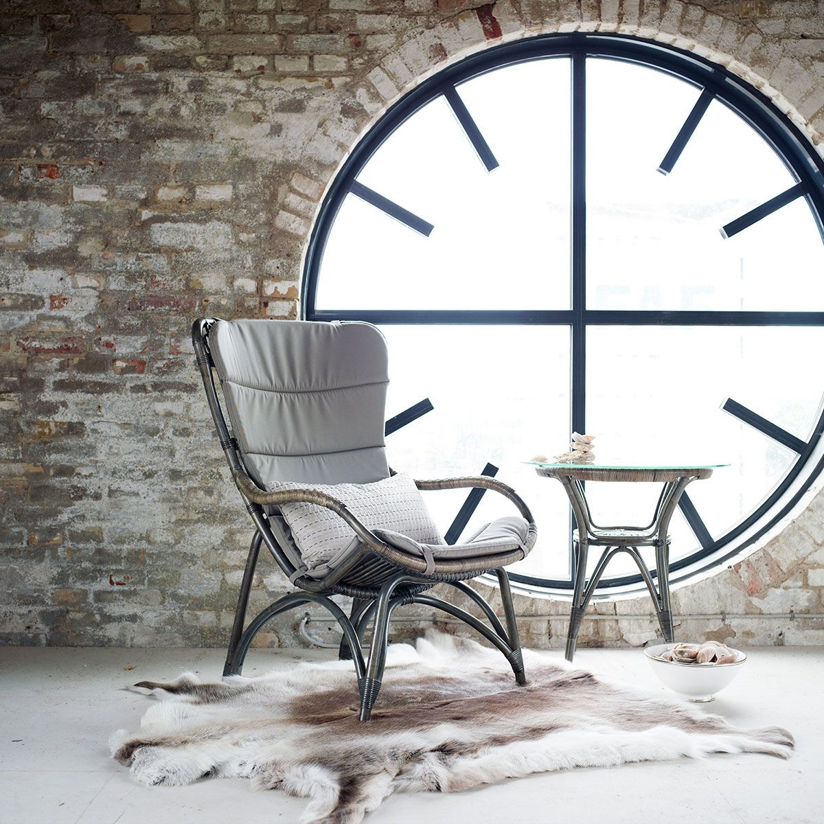 Monet Rattan-Sessel Natur