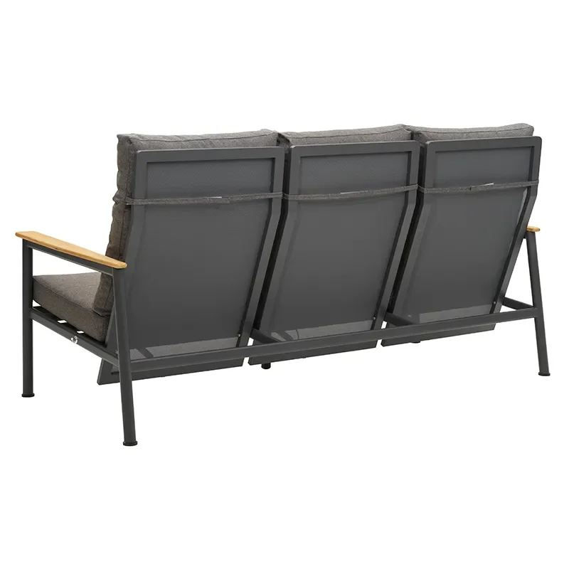 Gordon 3-sits sofa - Antracit/Soft Dawn