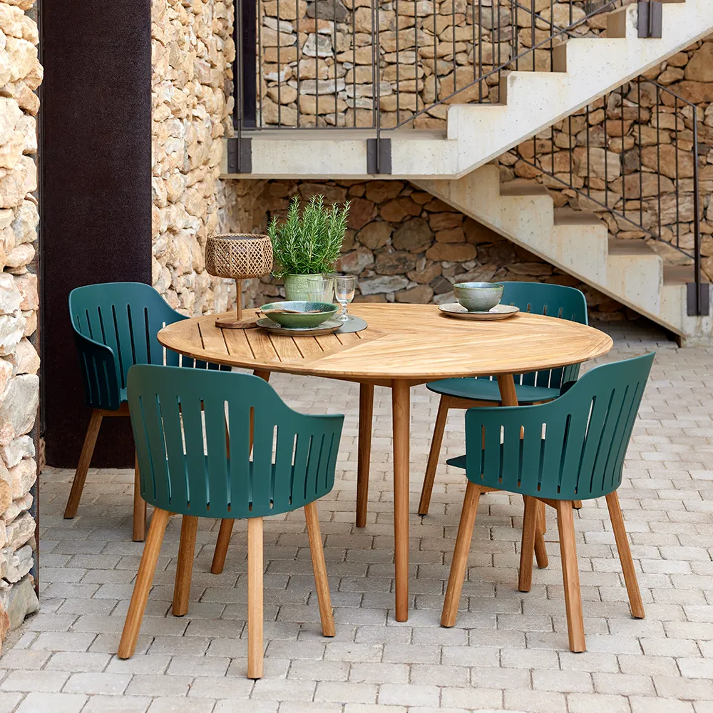 Define Esstisch 144 cm Teak