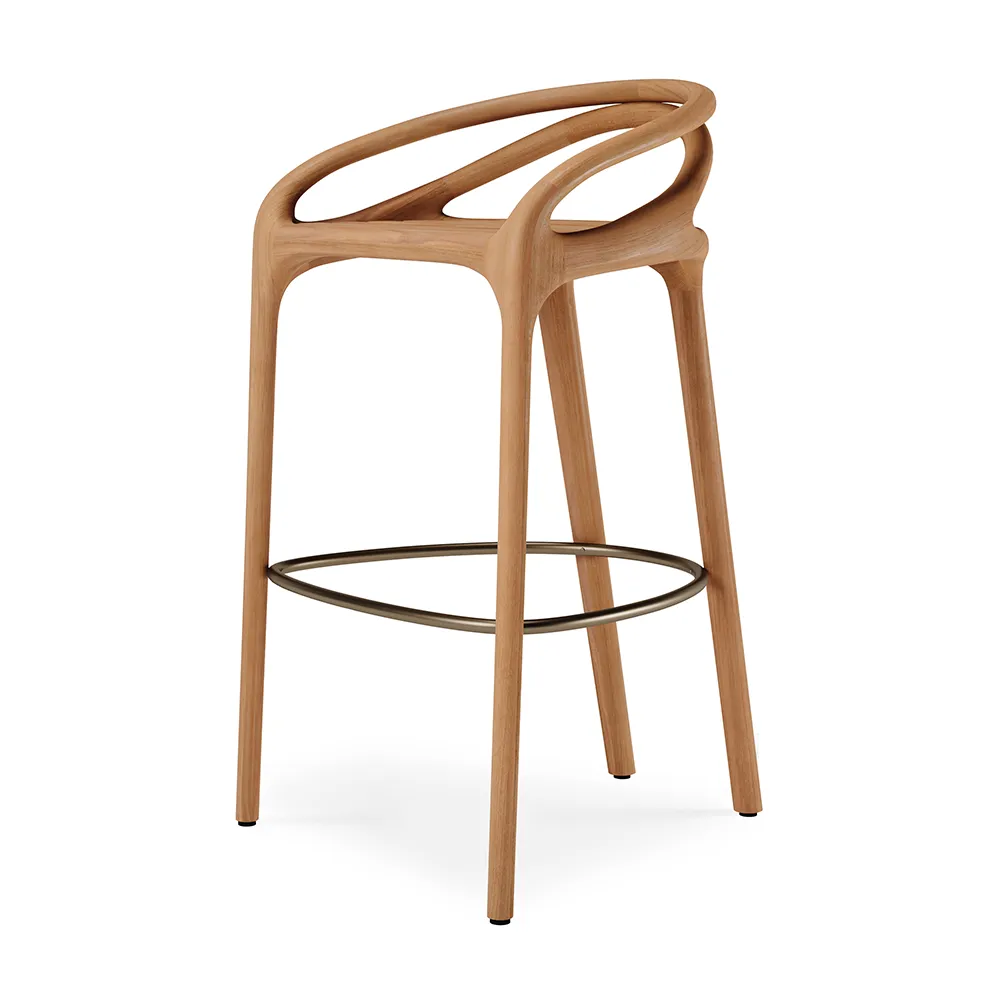 Aleta Barhocker teak