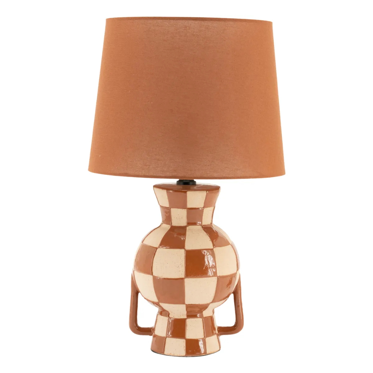 Blocsy 2 Tischlampe 33x33x55,5 cm braun