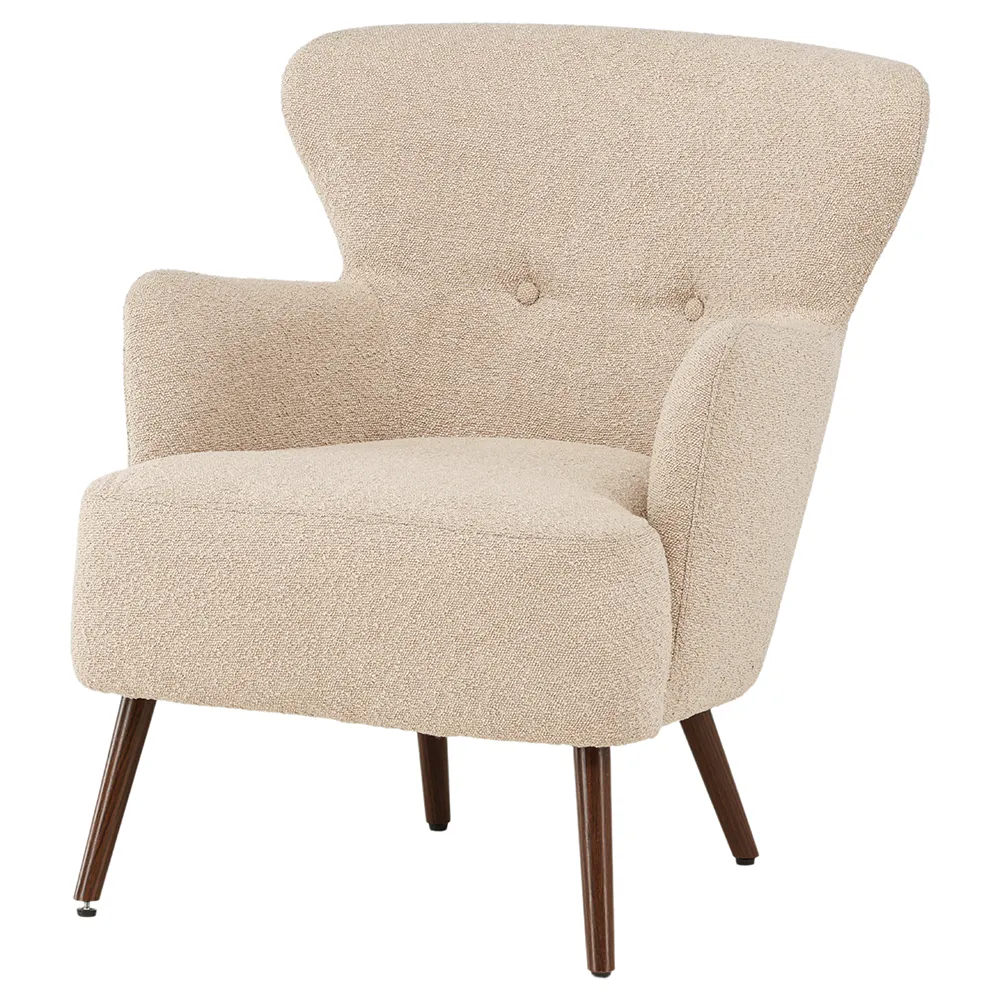 Lincoln Sessel Beige Boucle