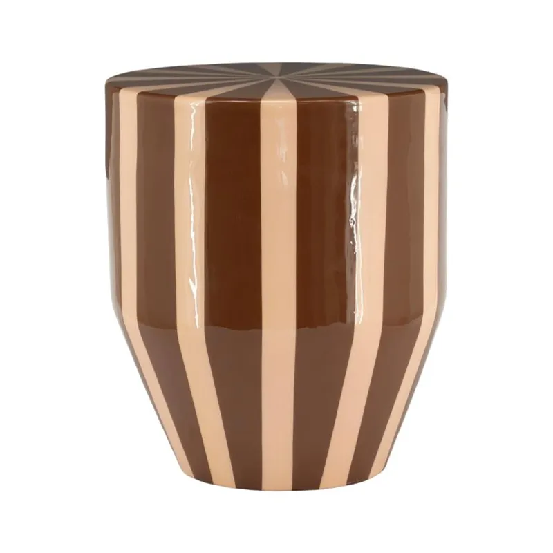 Toffy Beistelltisch 30x30x33 cm Eisen Braun