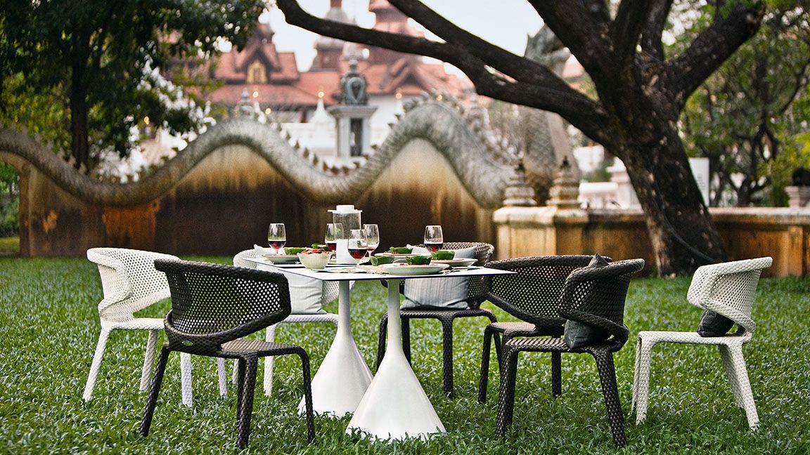 Seashell Sessel weiß 