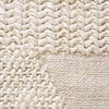 Knotty teppich weiß 170 x 240cm