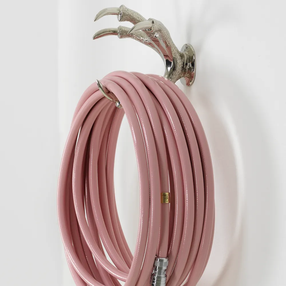 Krallenschlauchhalter Silber