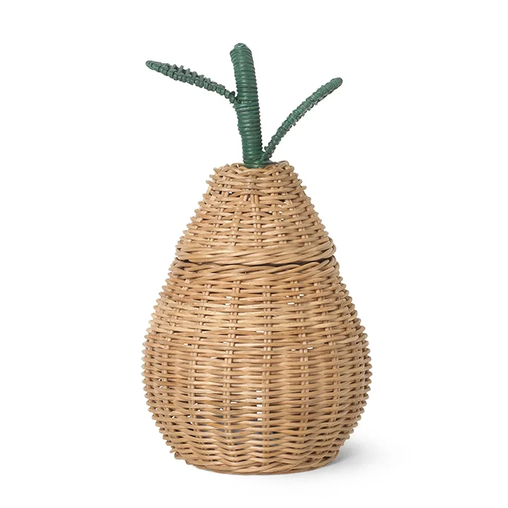 Pear geflochtener Aufbewahrungskorb klein