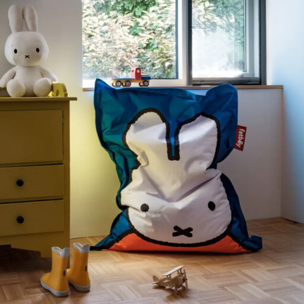 junior x Miffy Sitzsack blue