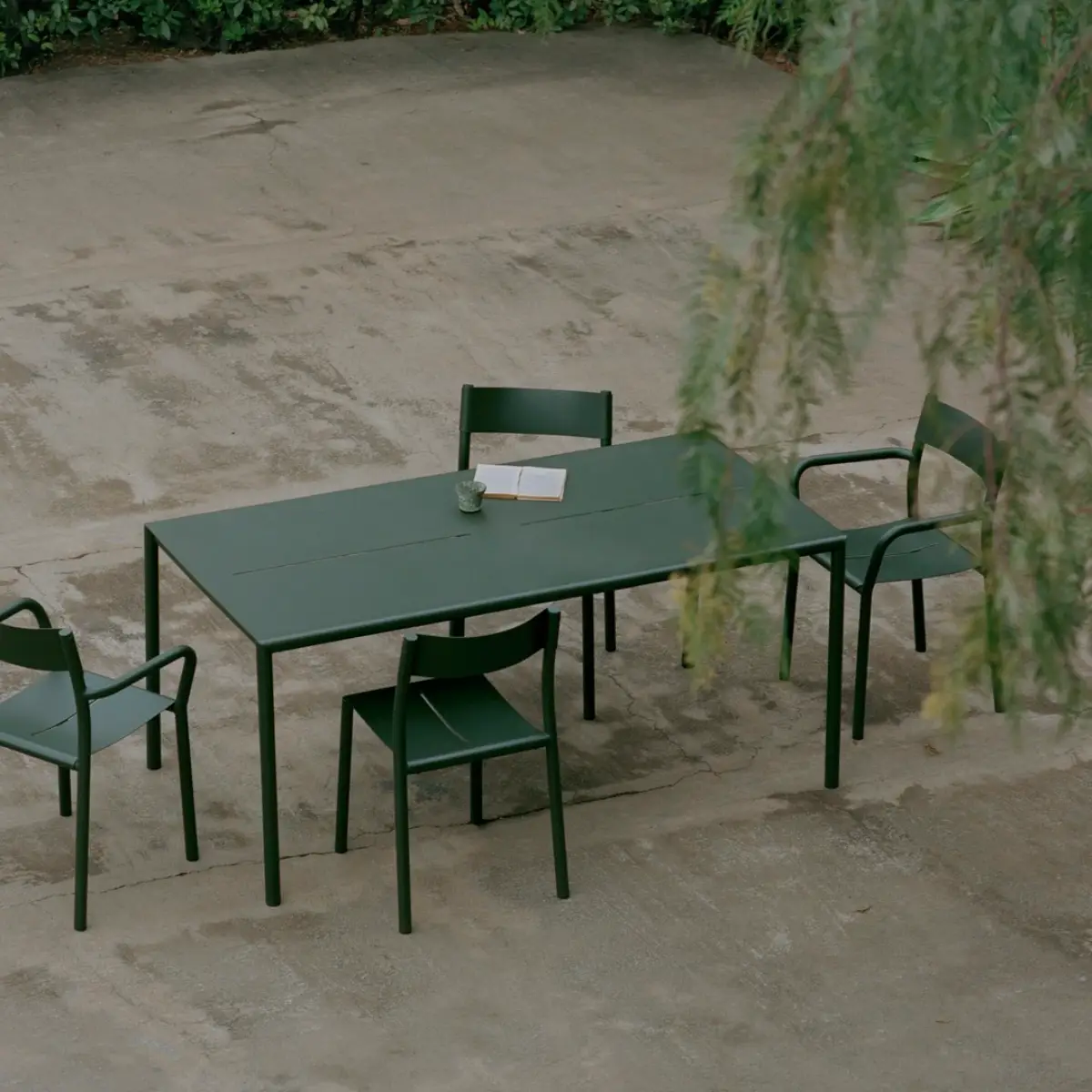 May Gartentisch 170x85 Dunkelgrün