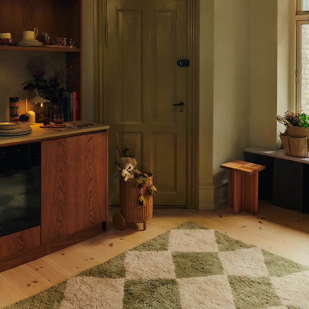 Handgetufteter Wollteppich Tilt 140x200 cm