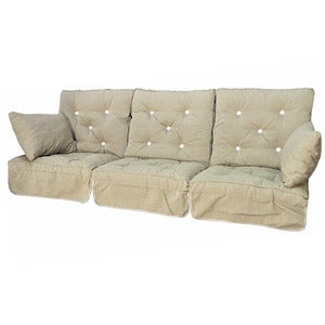 Swing Sofa Kissen Low Back Sand