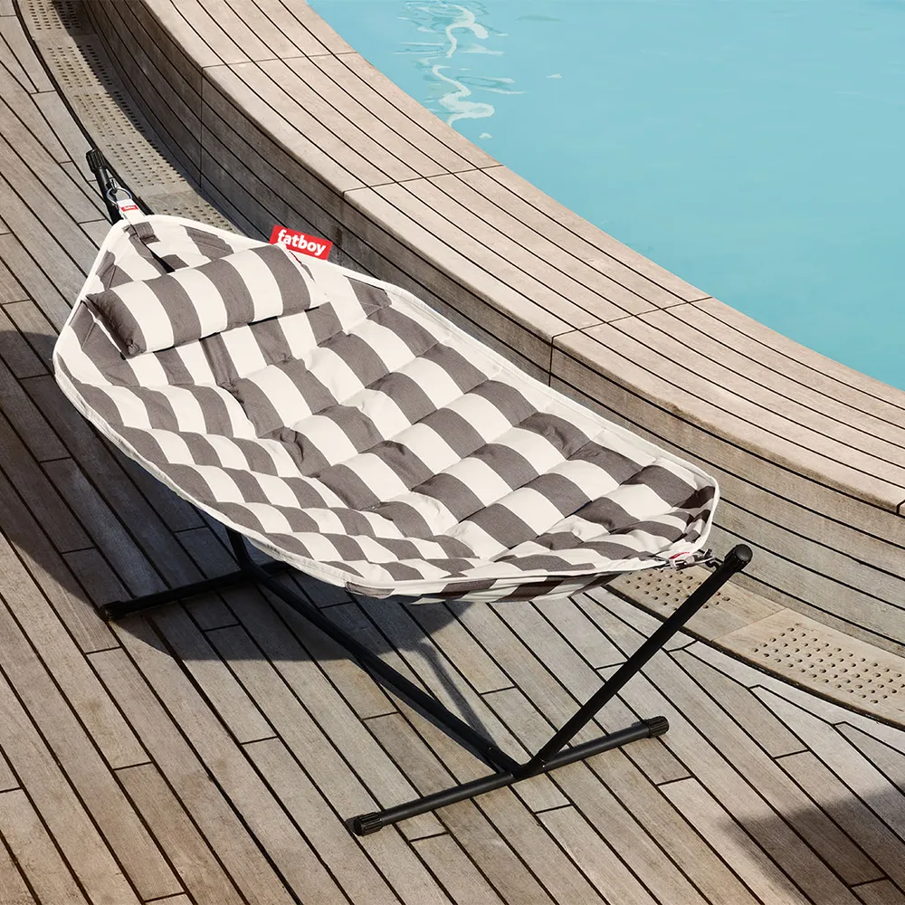 Headdemock Superb Stripe Cacao Incl. Rack Black