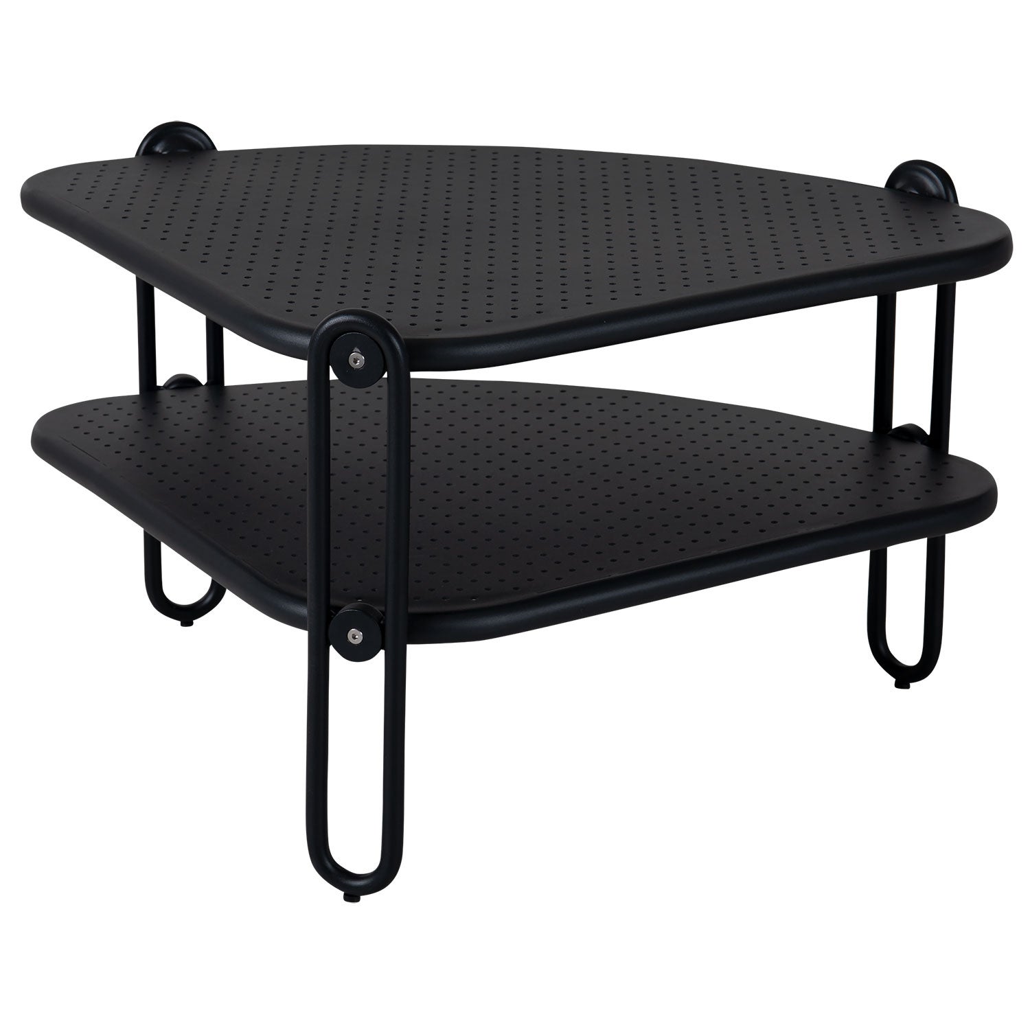 Lightning Couchtisch 60x60 cm schwarz