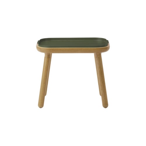 Paff Beistelltisch hoch Eiche/Olive Green