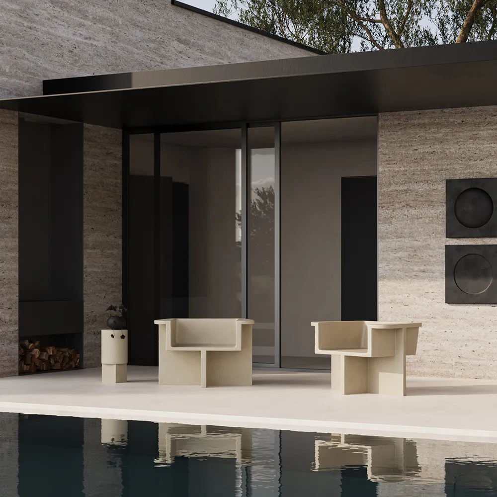 Column Tisch – Sand