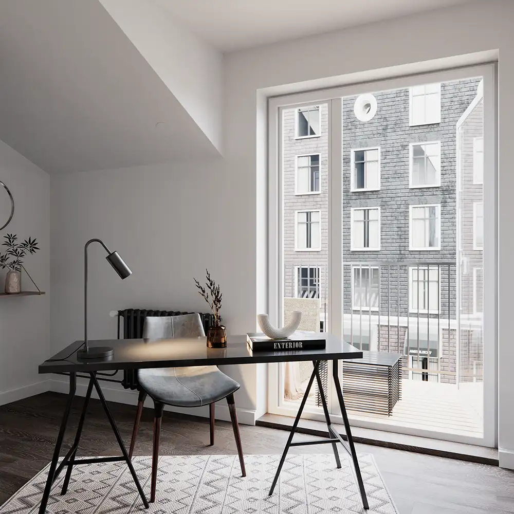 Curve Tischleuchte Matt Black