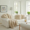 Wooly Decke Beige
