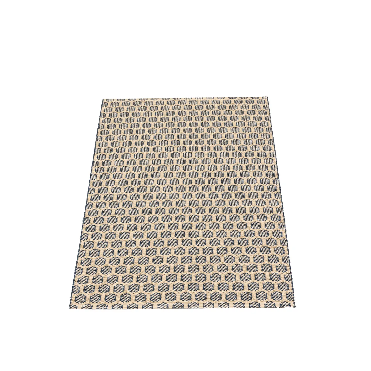 Wendbarer Kunststoffteppich MIMI Ocean Blue/Cream 70x120 cm
