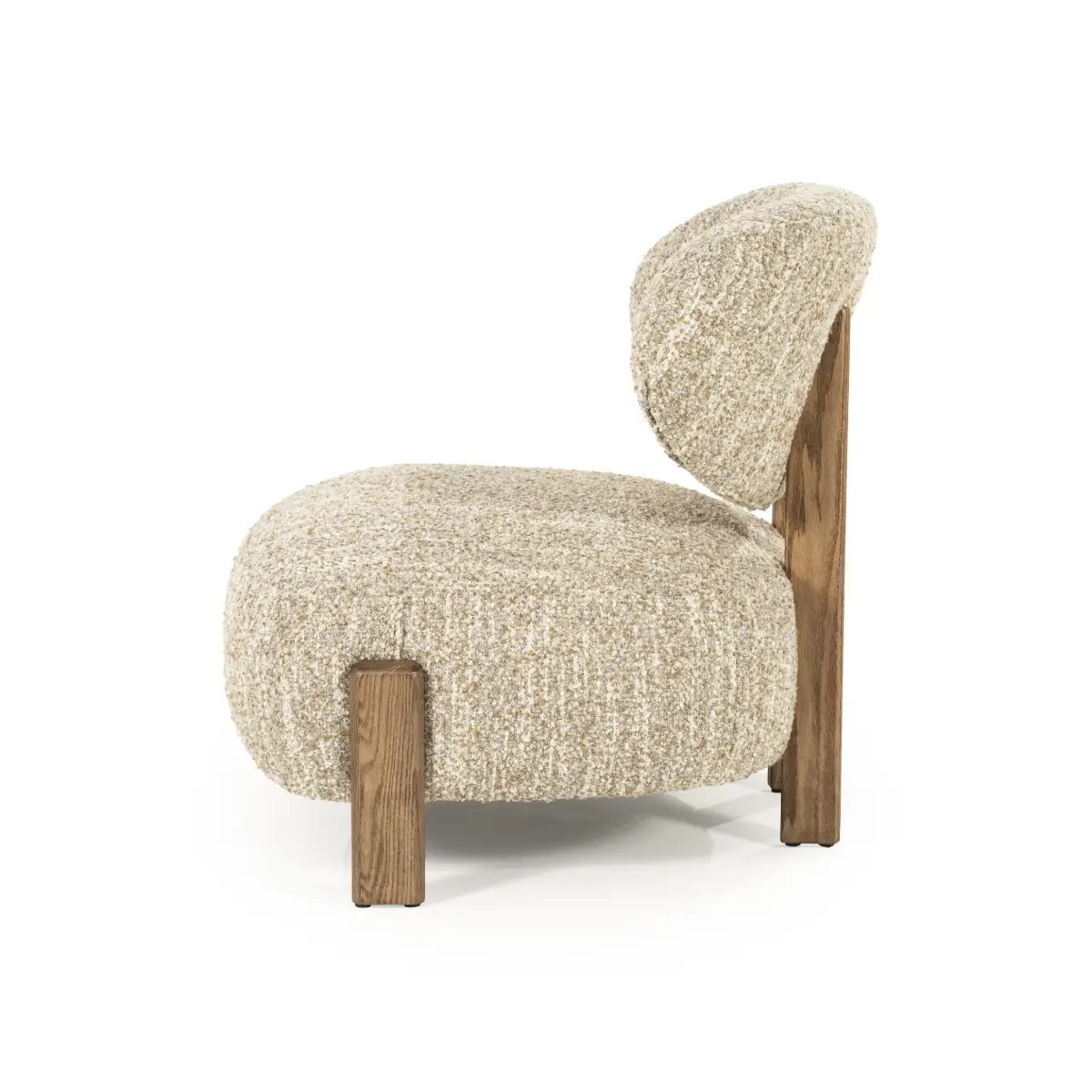 Reza brown Sessel - beige Bay