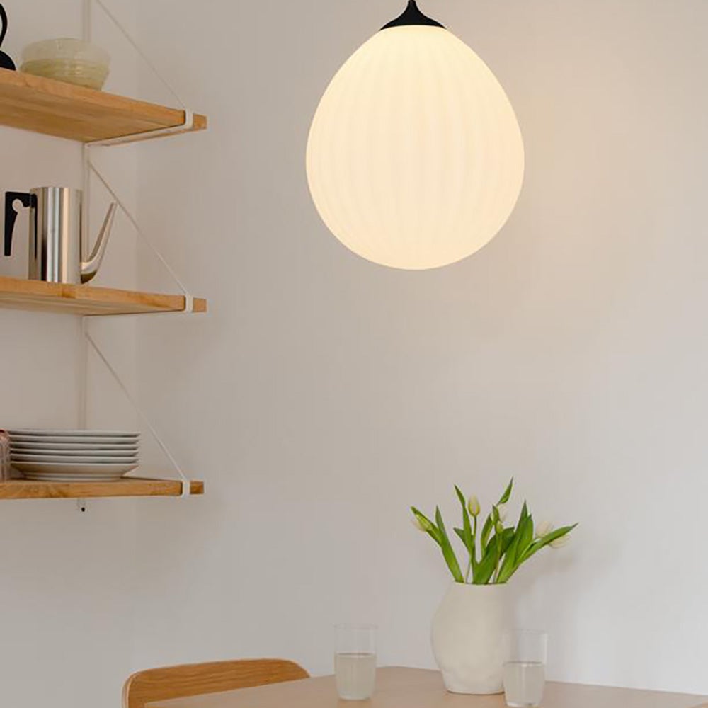 Around the World Lampenschirm Ø35 cm White/Black