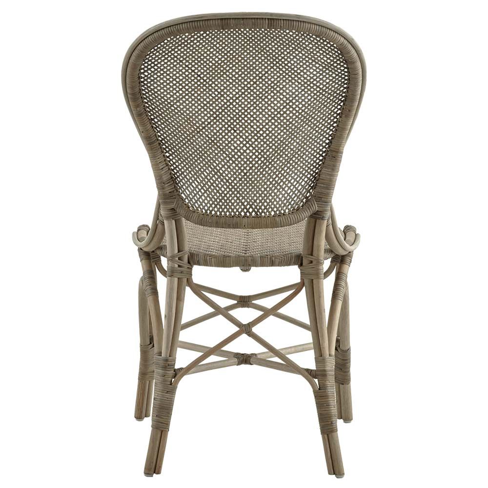 Rossini Esszimmerstuhl Rattan Taupe