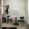 Mineral Esstisch - Bianco Curia/Black