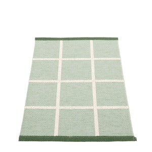 Gewebter Teppich Criss Pop Misty Mint