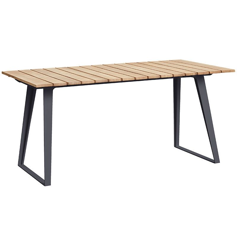 Copenhagen Esstisch 160/243X84 cm Lava Grau