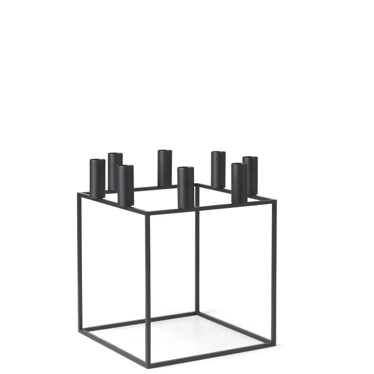 Kubus Kerzenhalter Kubus 8 - Schwarz